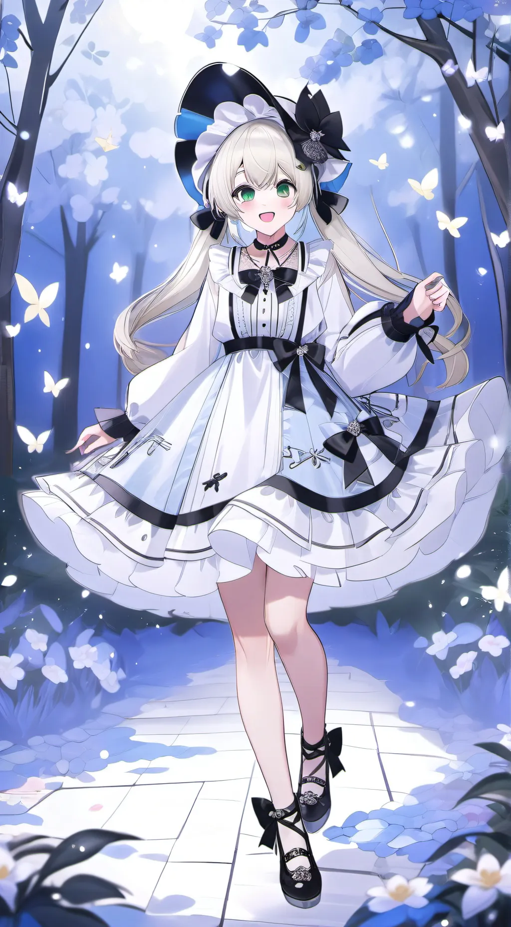 ai character: KAngel💕💙 background