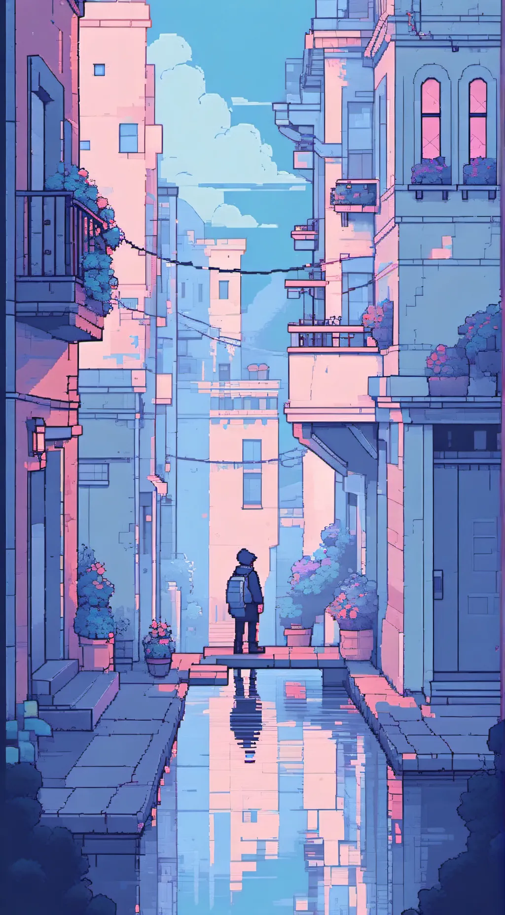 ai character: Shelly background