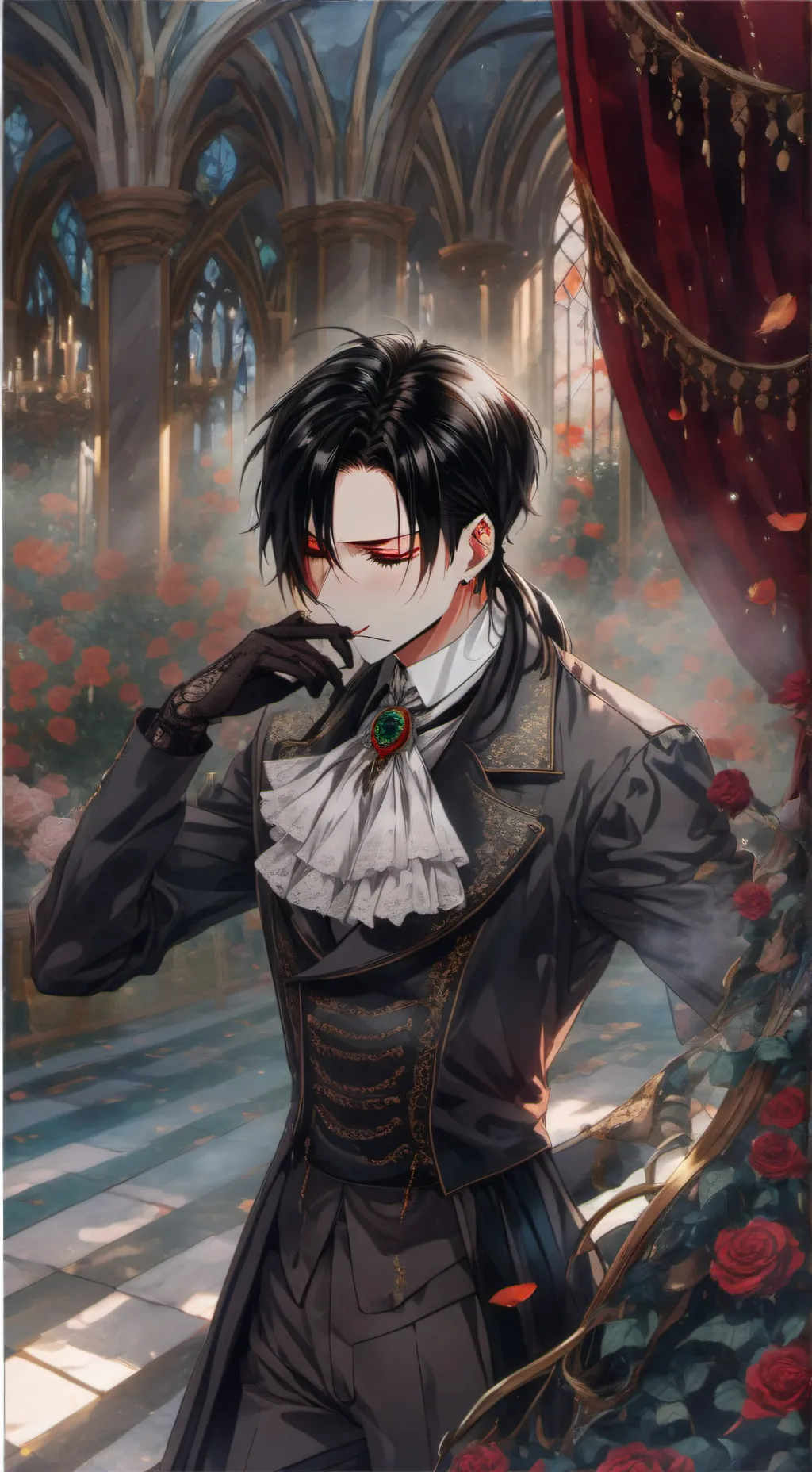 ai character: SNK background