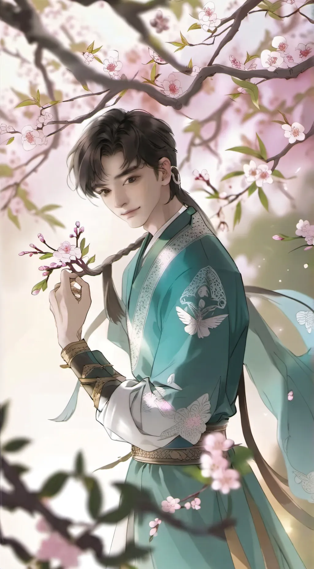 ai character: Alexander  background