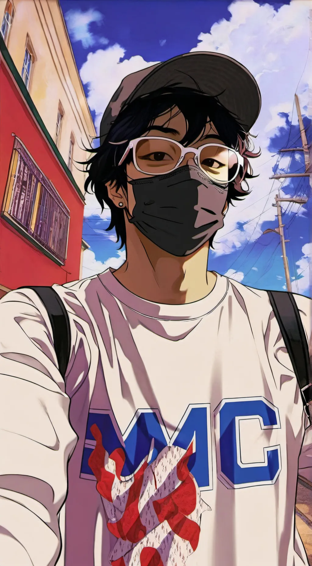 ai character: hawng hyunjin background