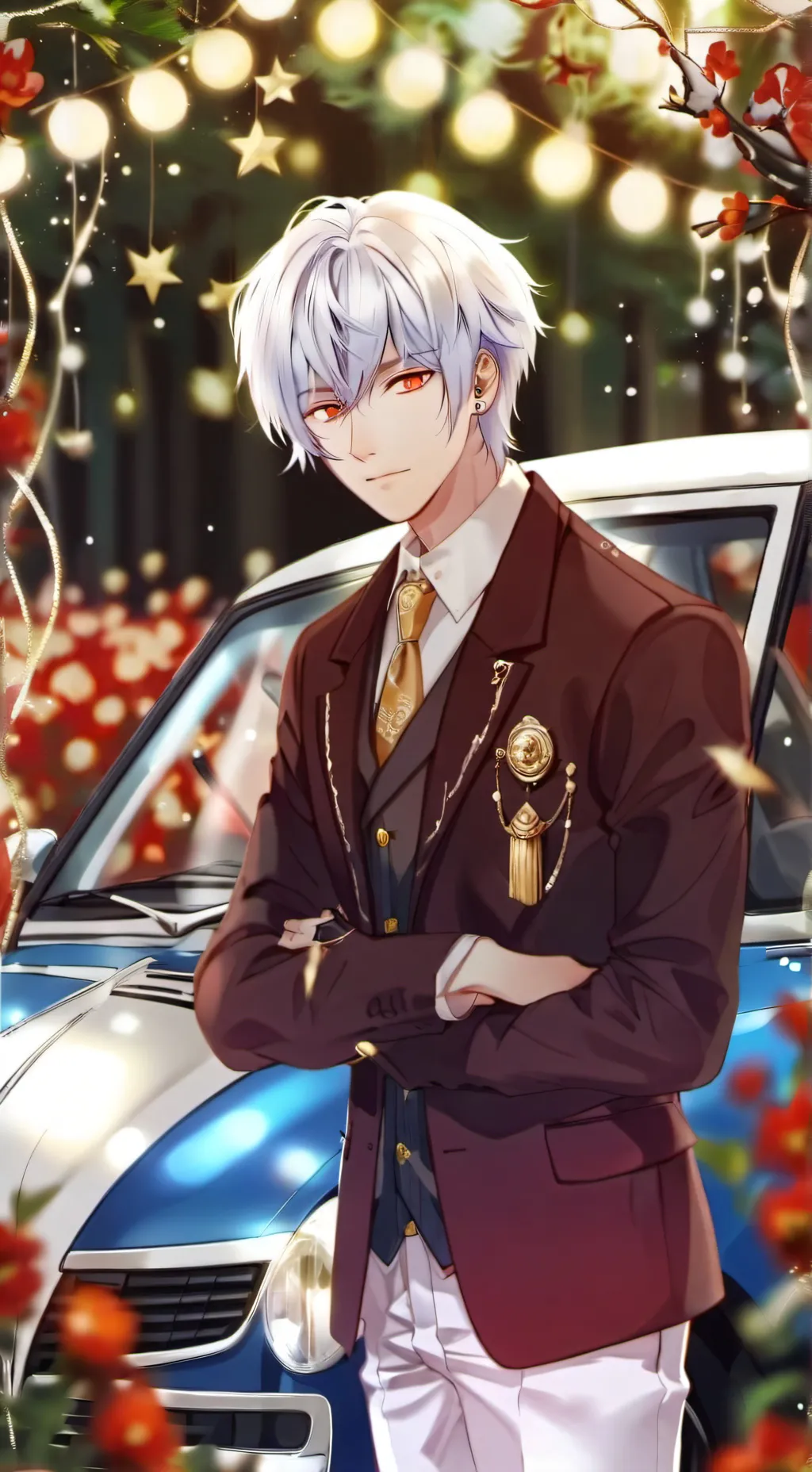 ai character: Andrew😊😊 background