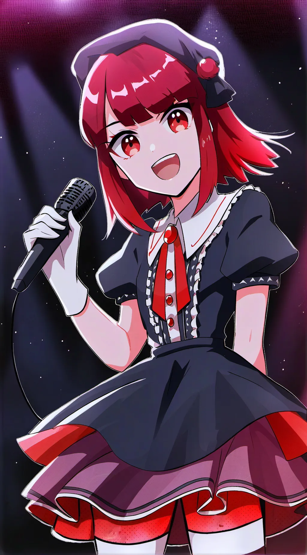 ai character: Arima Kana background