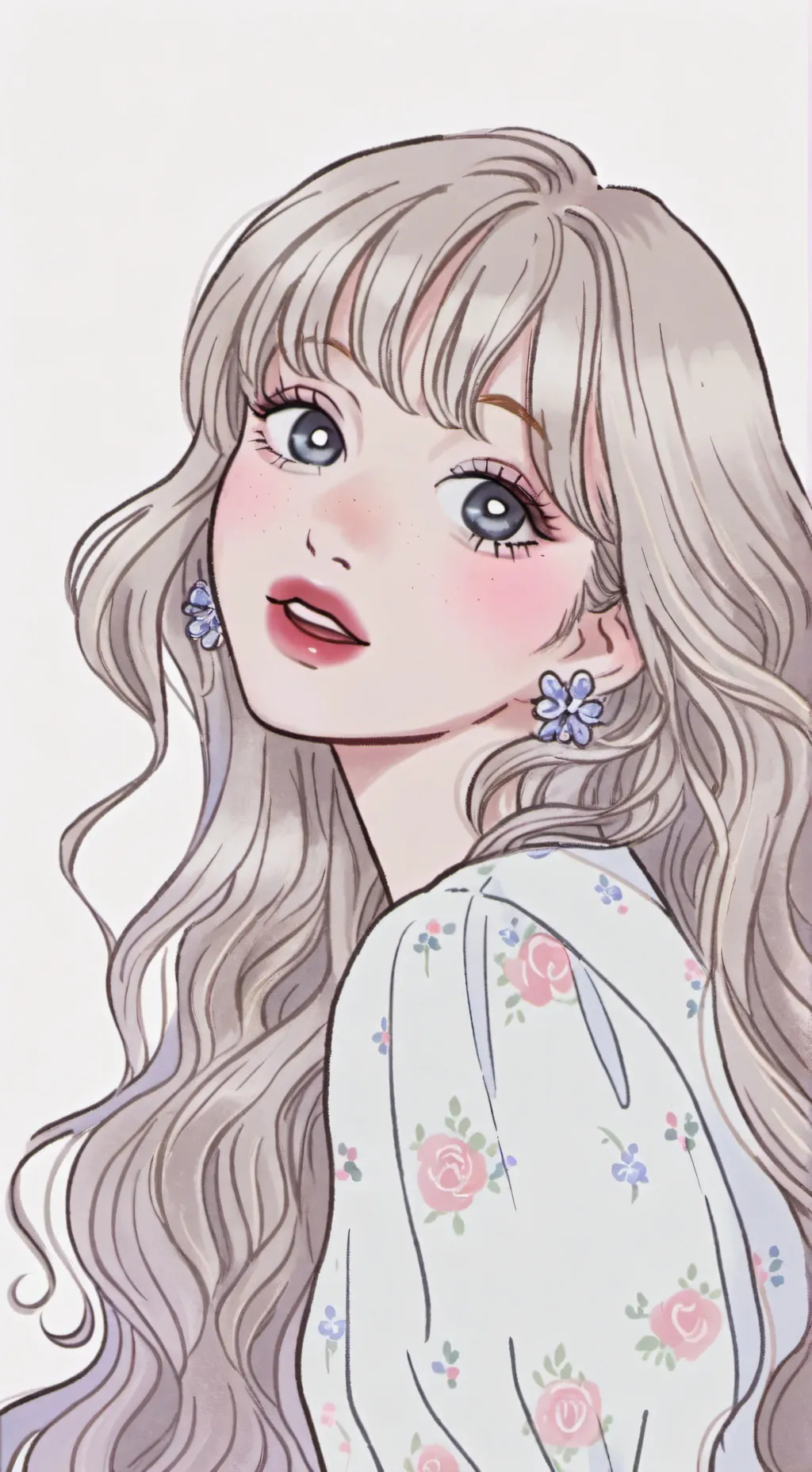 ai character: Sabrina carpenter~ background