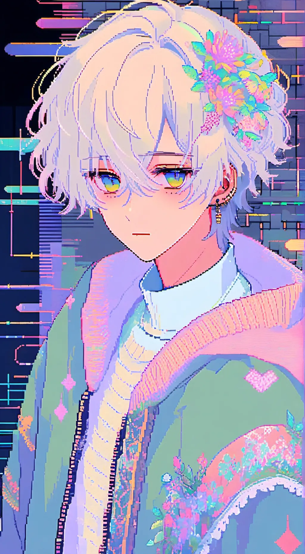 ai character: ~йошито~ background