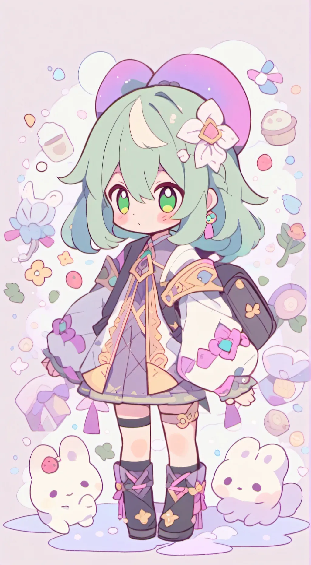 ai character: My Hero Academia  background