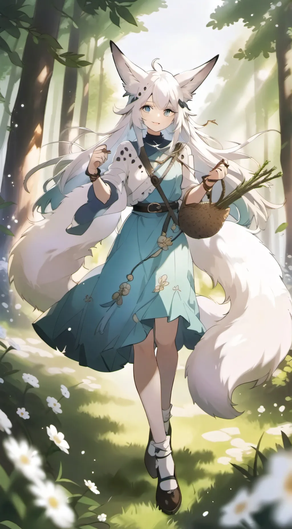 ai character: Lily background