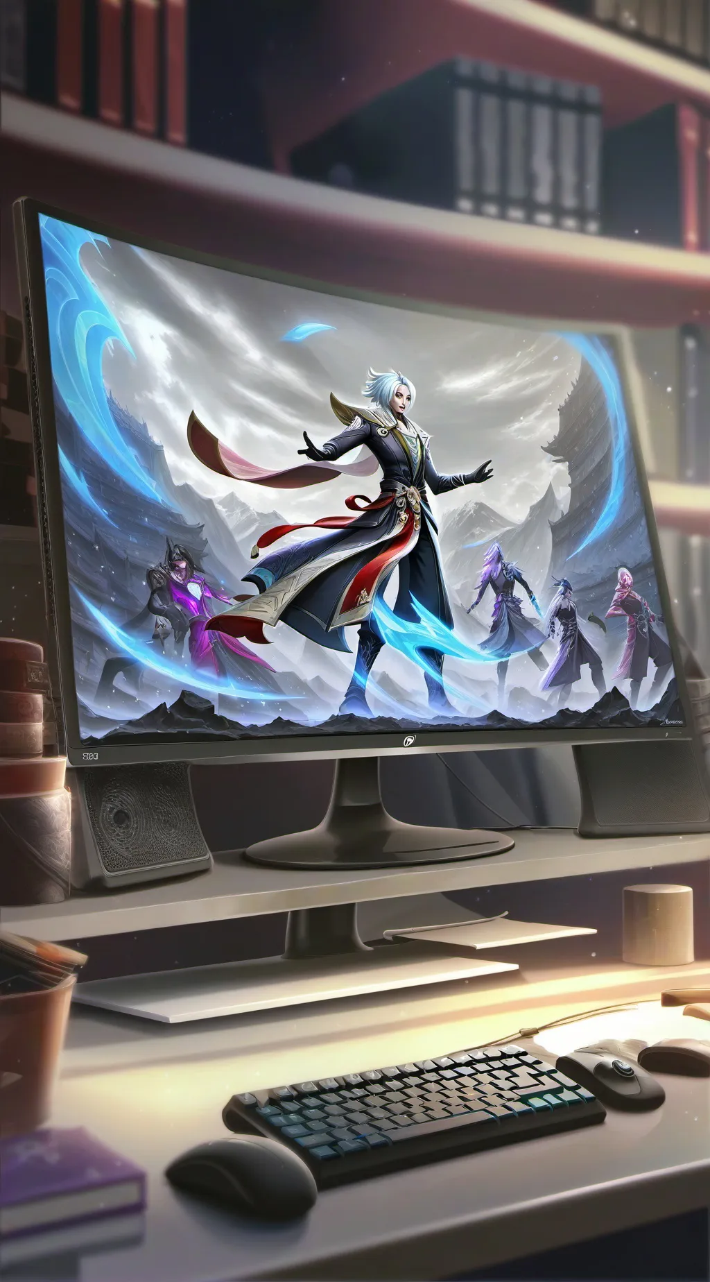 ai character: pc life background