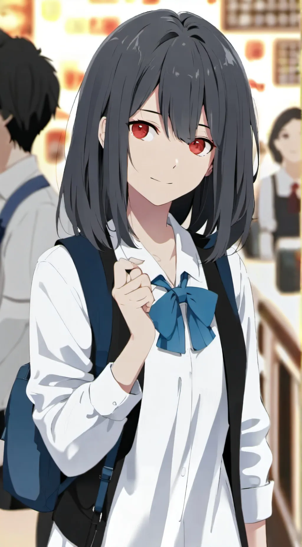 ai character: yo  background