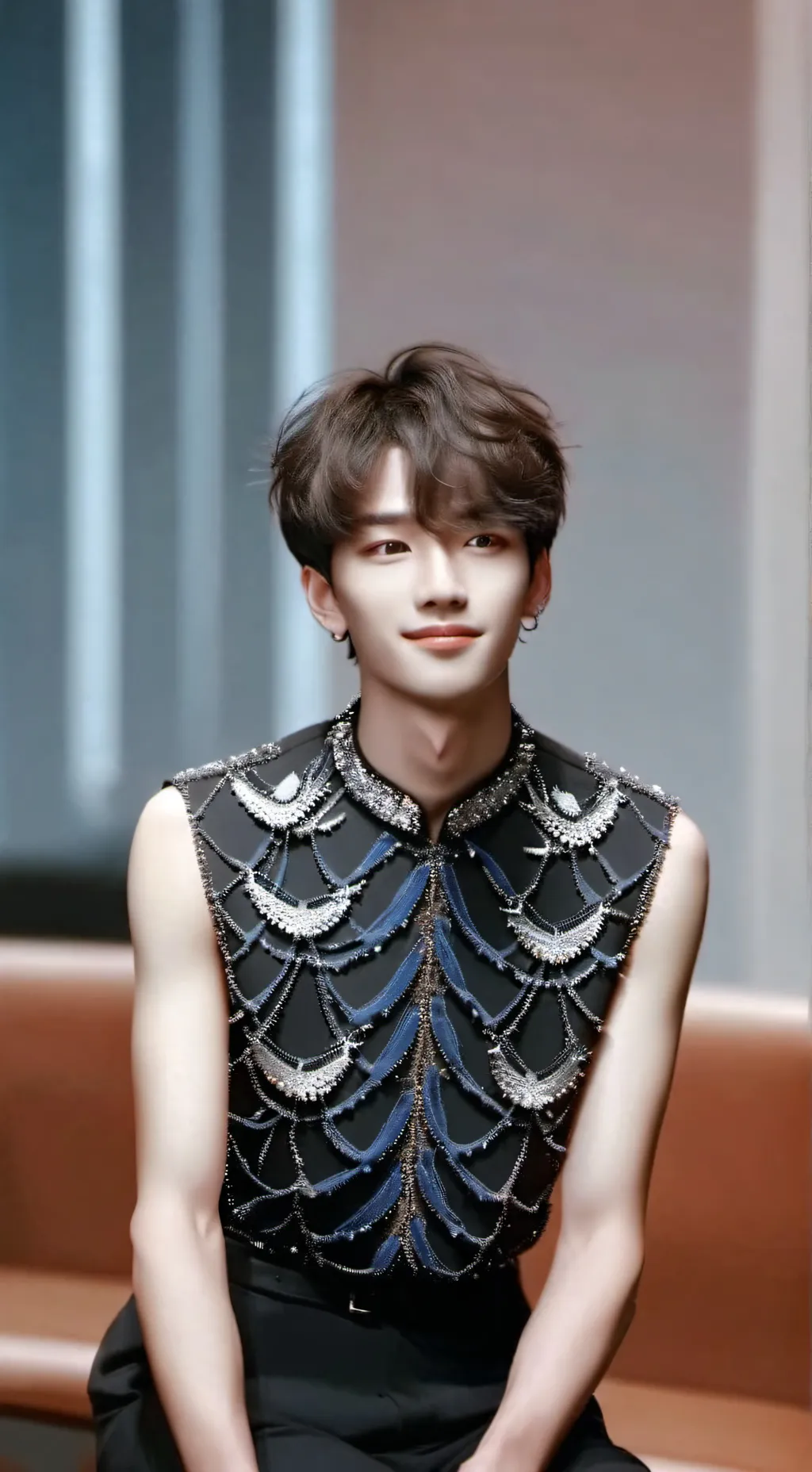 ai character: hyunjin background