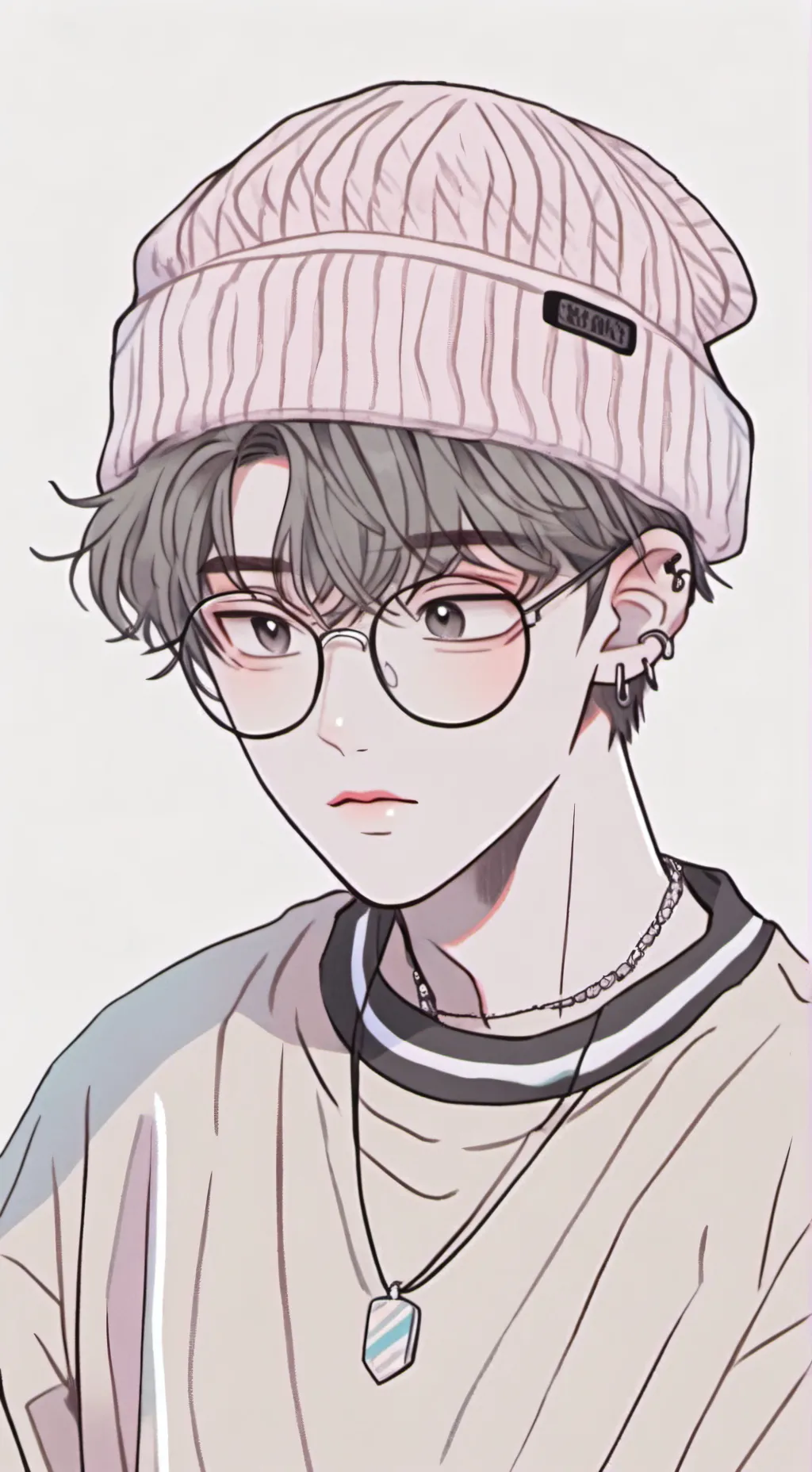 ai character: Hyunjin X felix 💙💛 background