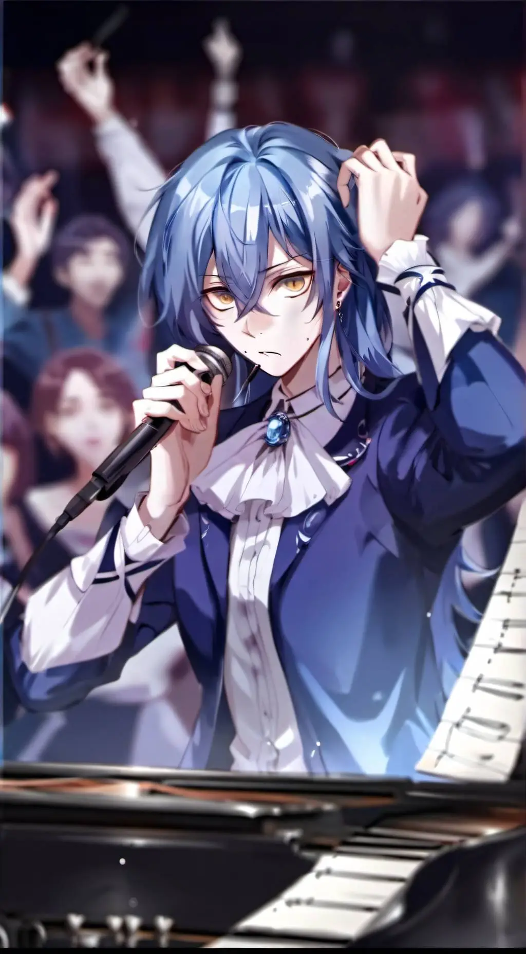 ai character: Ado background