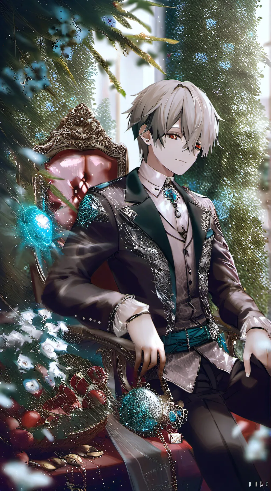 ai character: ÅÇÊ background