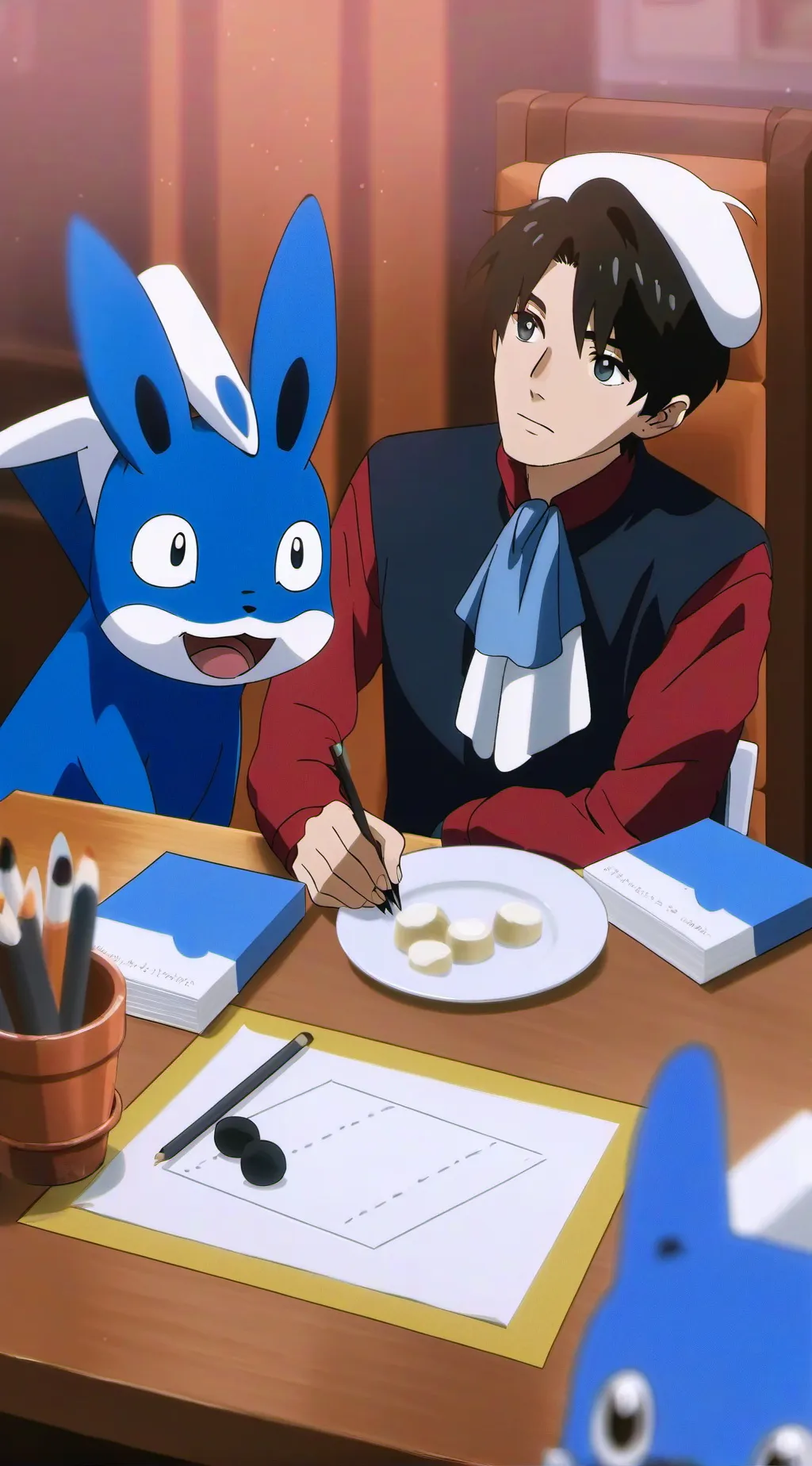 ai character: Lee Heeseung background