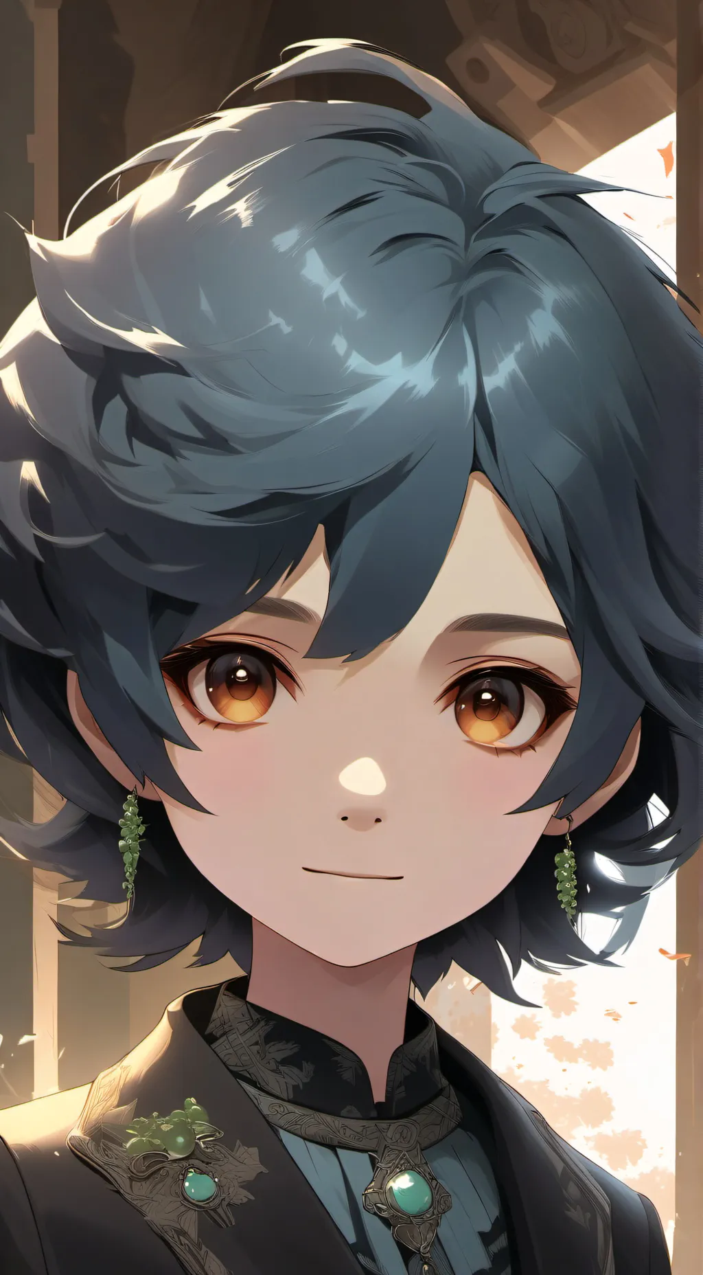 ai character: maciek background