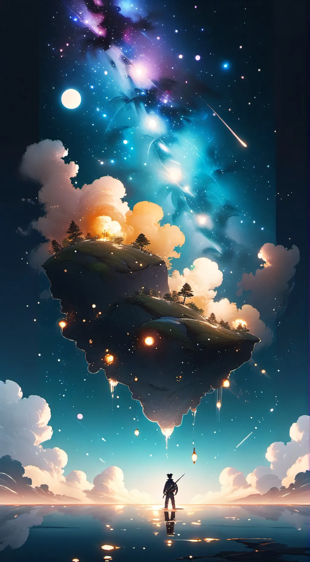 ai character: fruitcake background