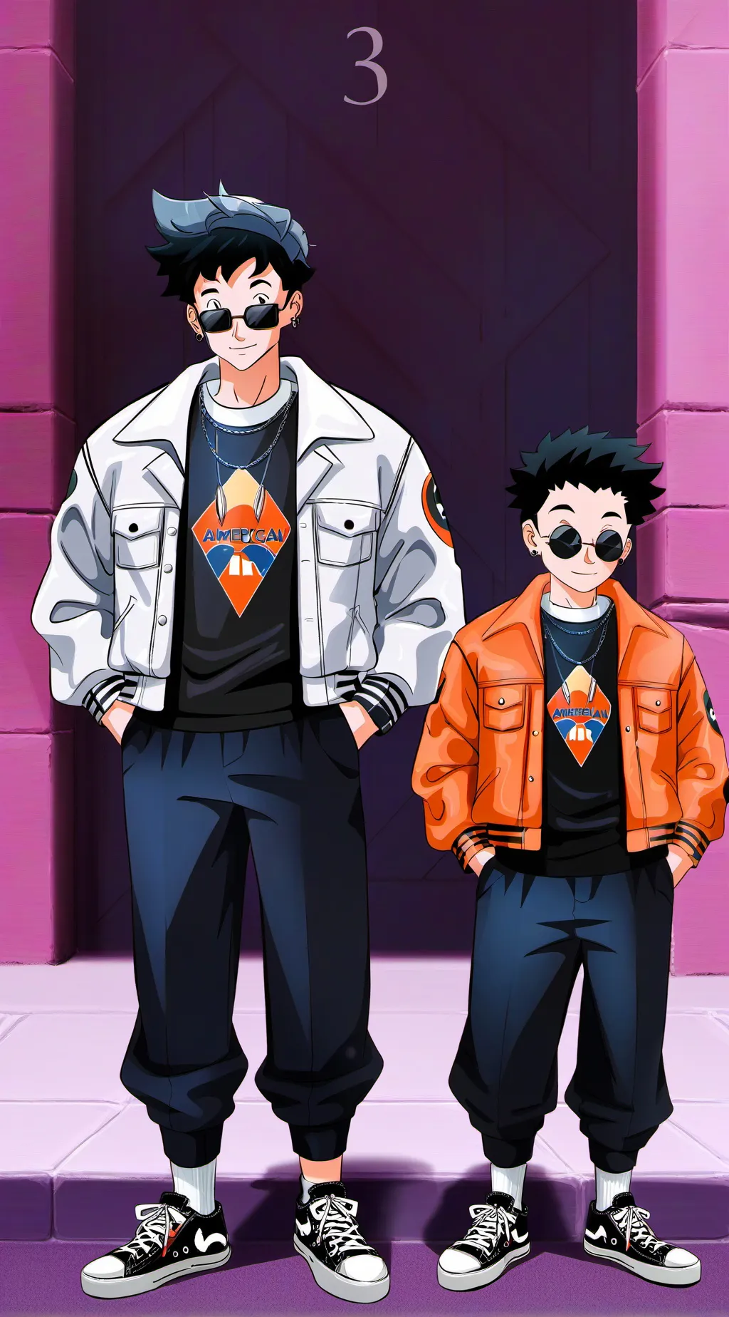 ai character: gohan hermano background