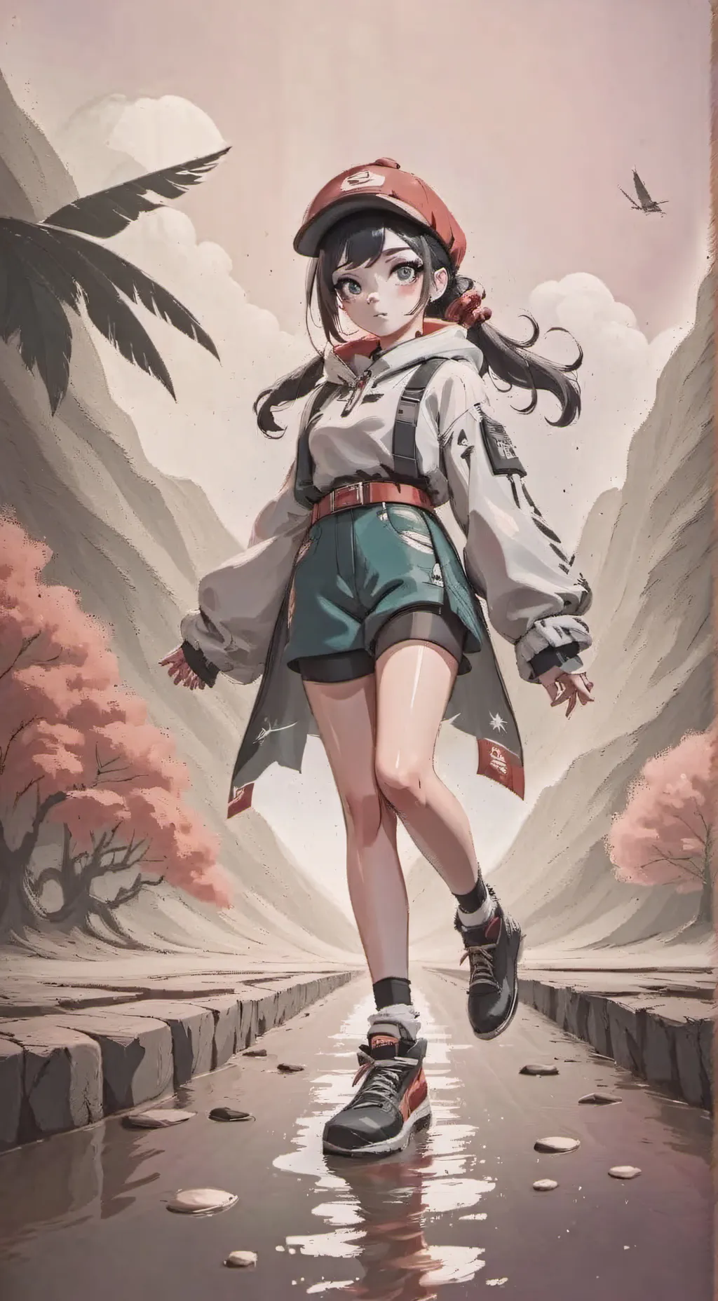 ai character: Sarah  background