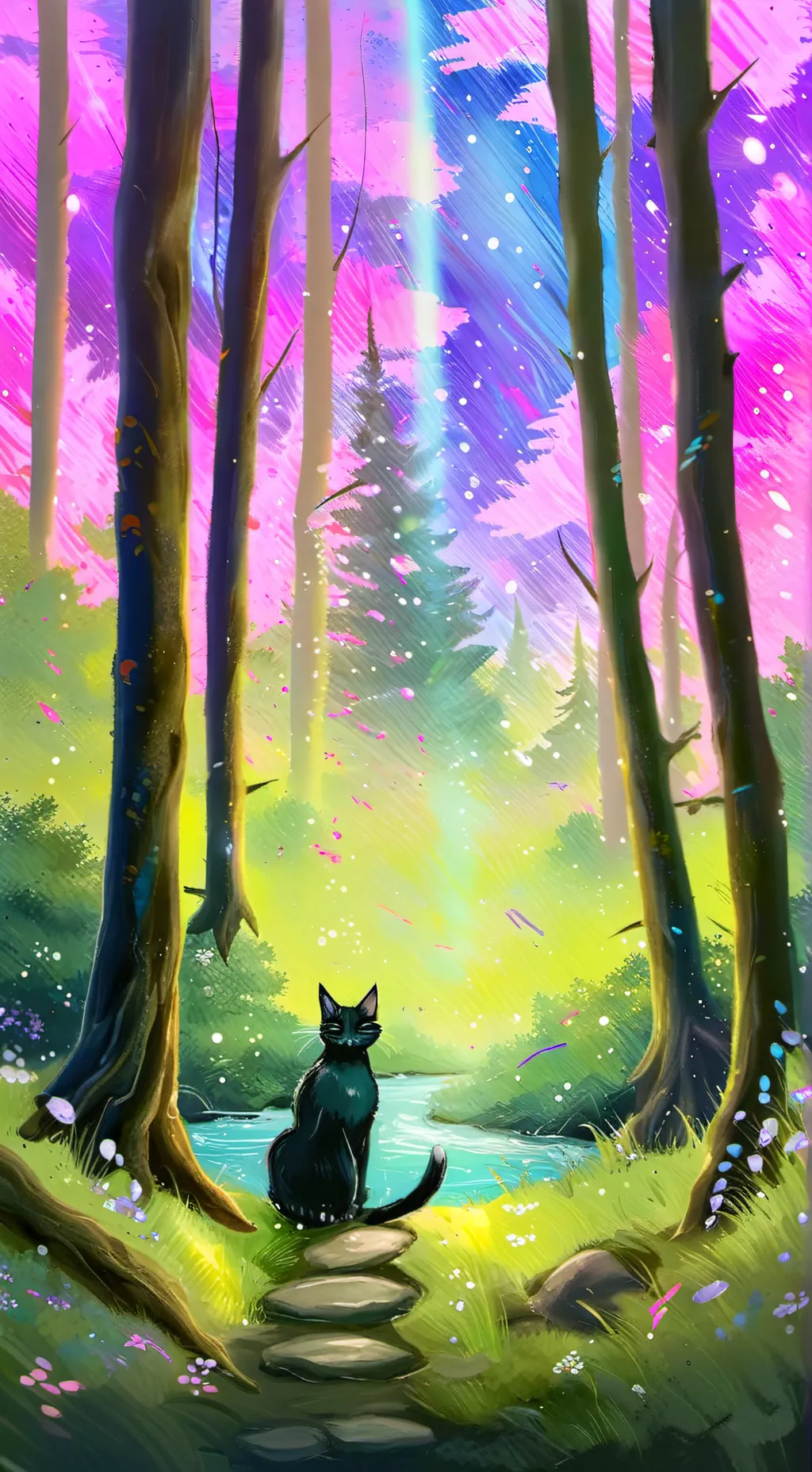 ai character: Eclipse Starbender background