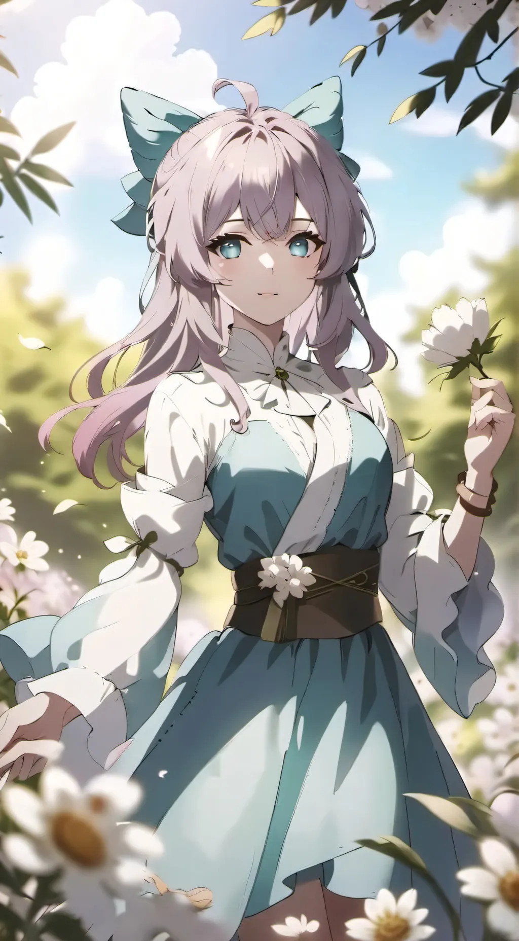 ai character: luna background