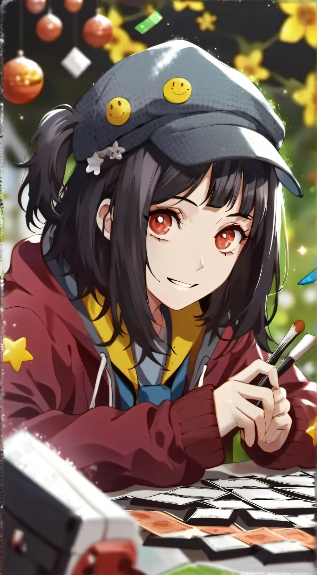 ai character: Mika Suzuki background