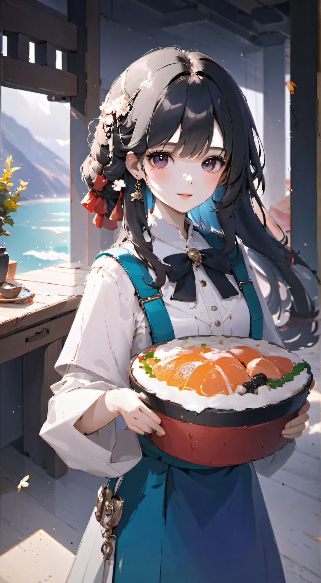 ai character: kita novia background