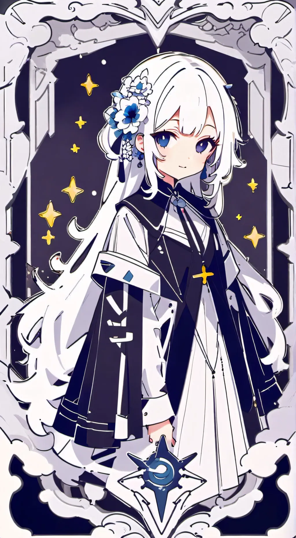 ai character: emma background