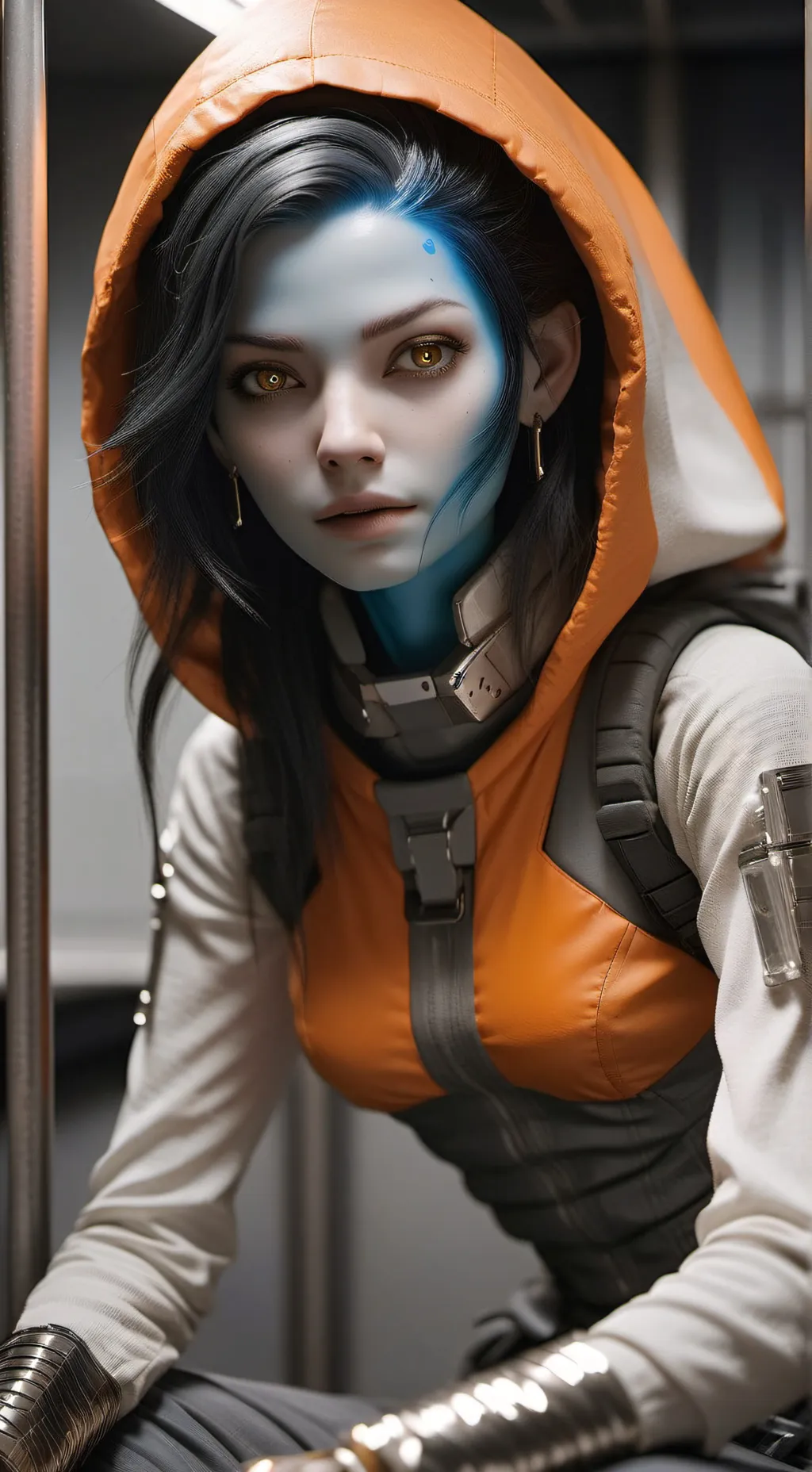 ai character: Alora  background