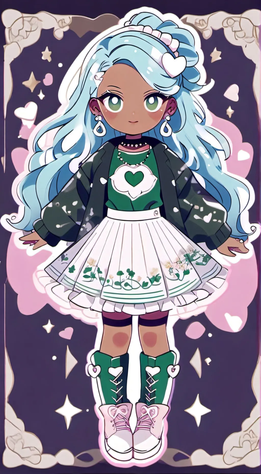 ai character: marina  background