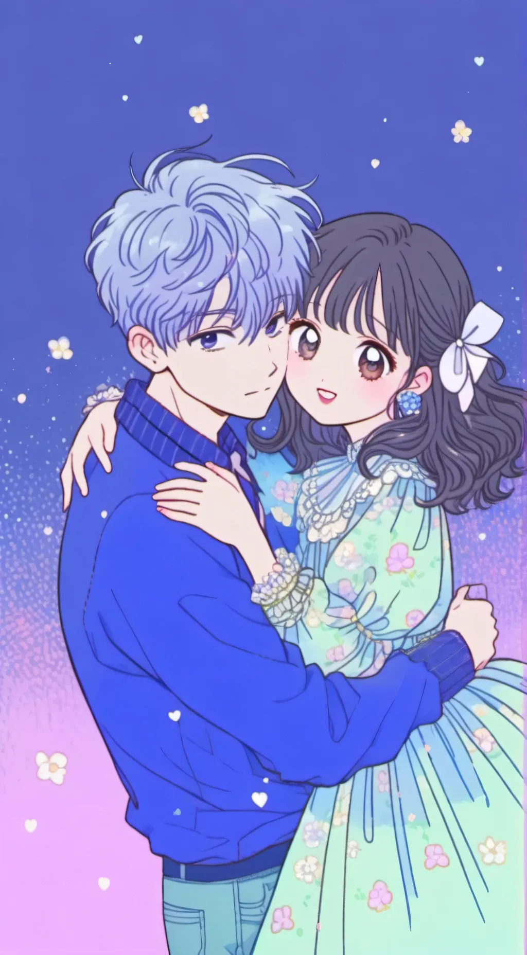 ai character: Satoru Gojo background