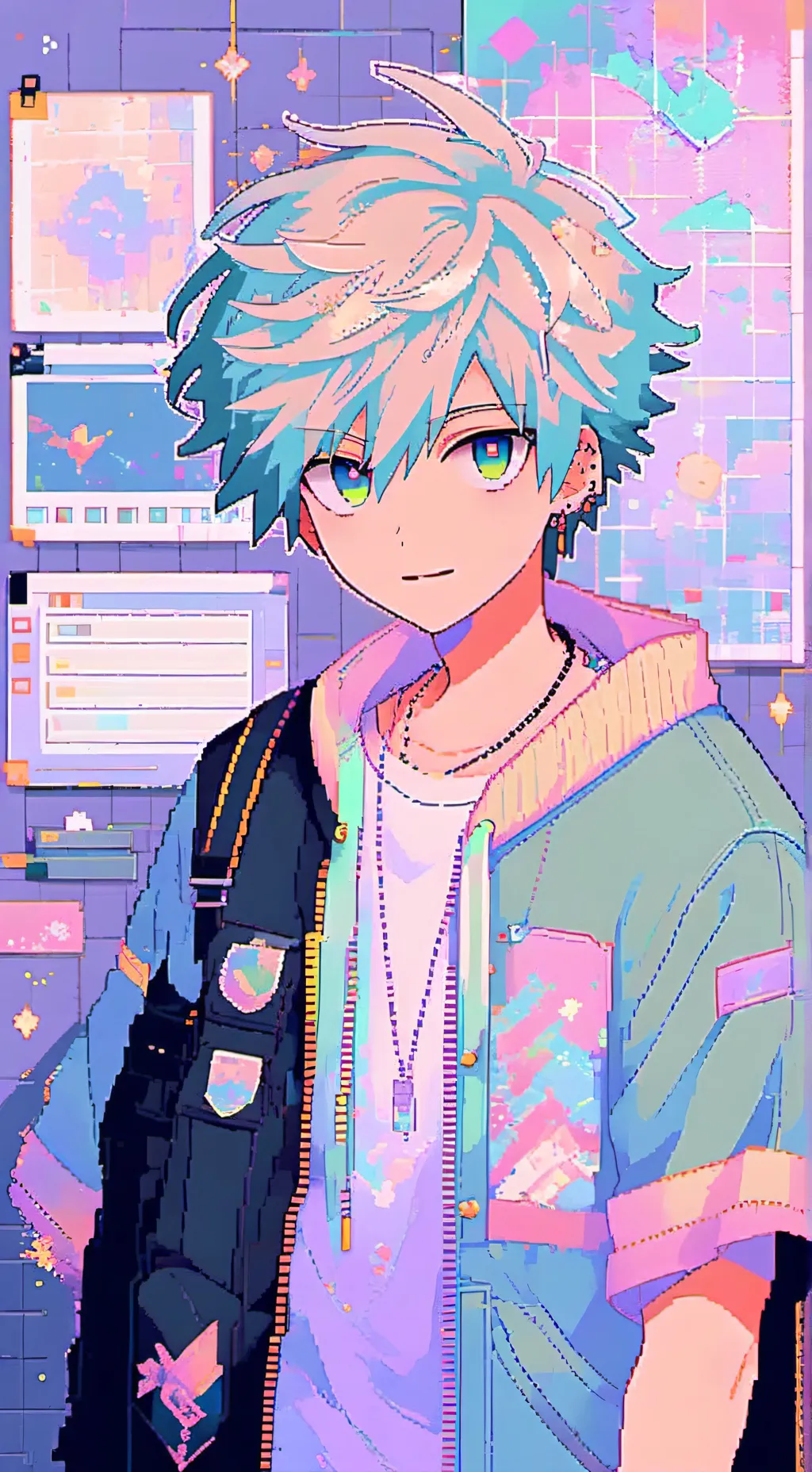 ai character: chat background