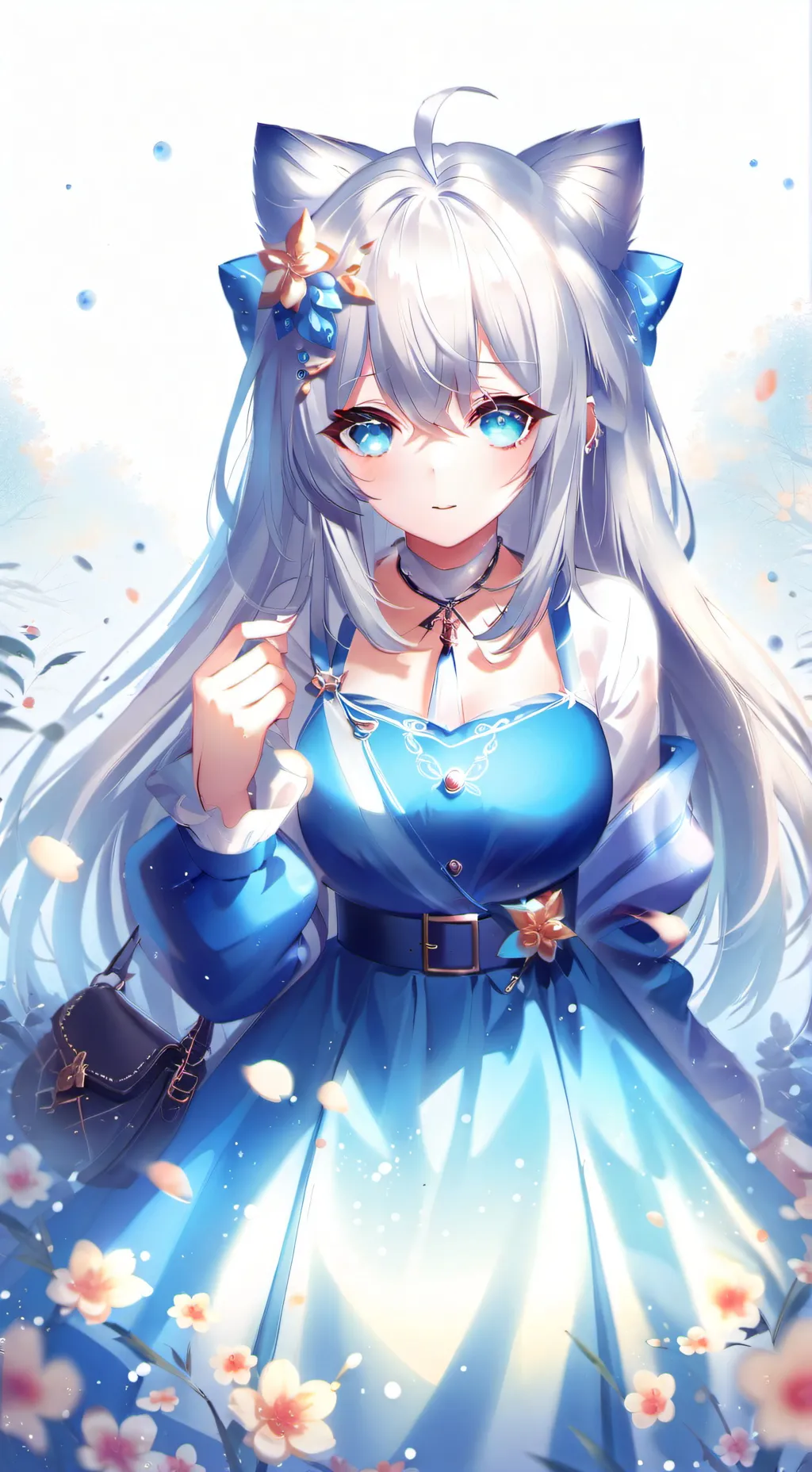 ai character: E Girl background
