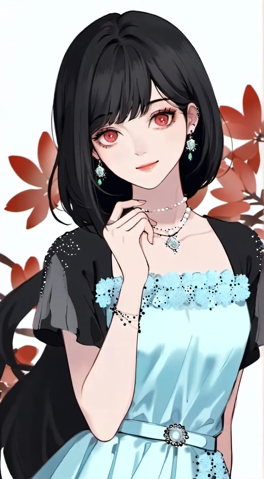 ai character: Luciana  background