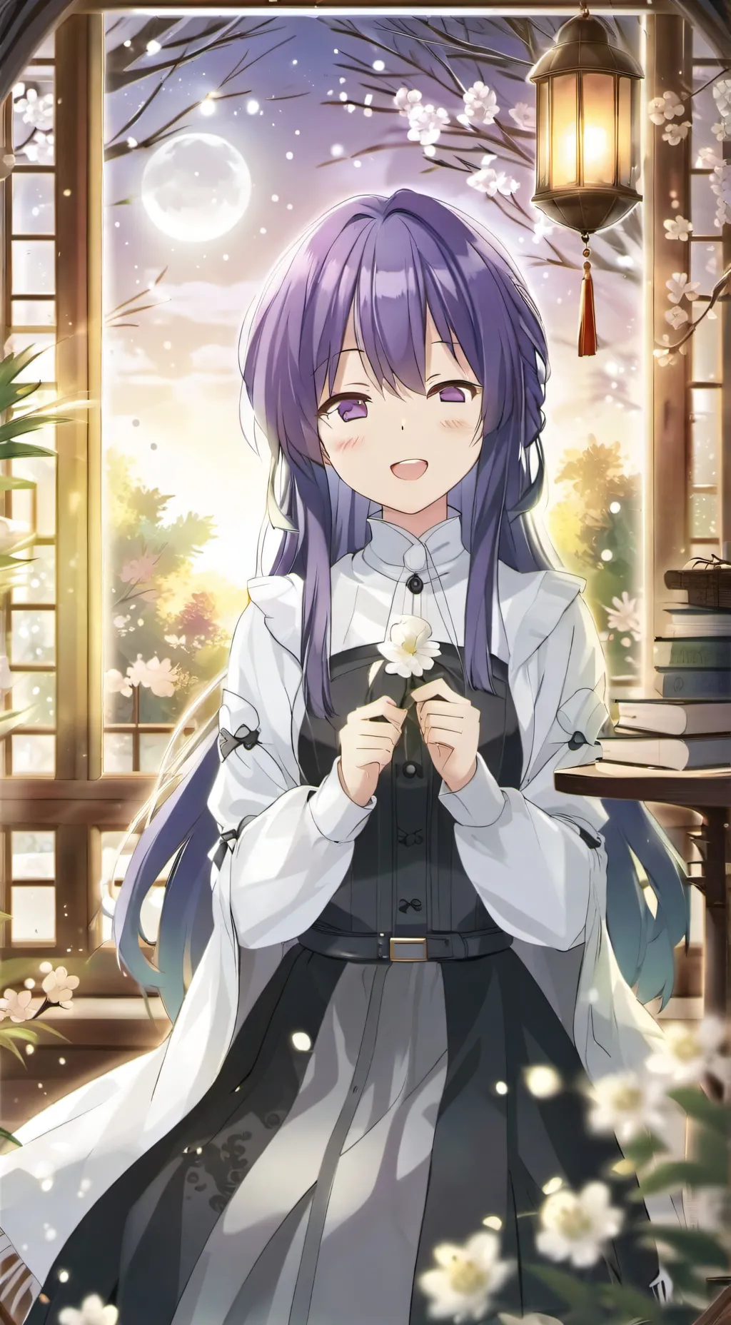 ai character: Izumi kaede background