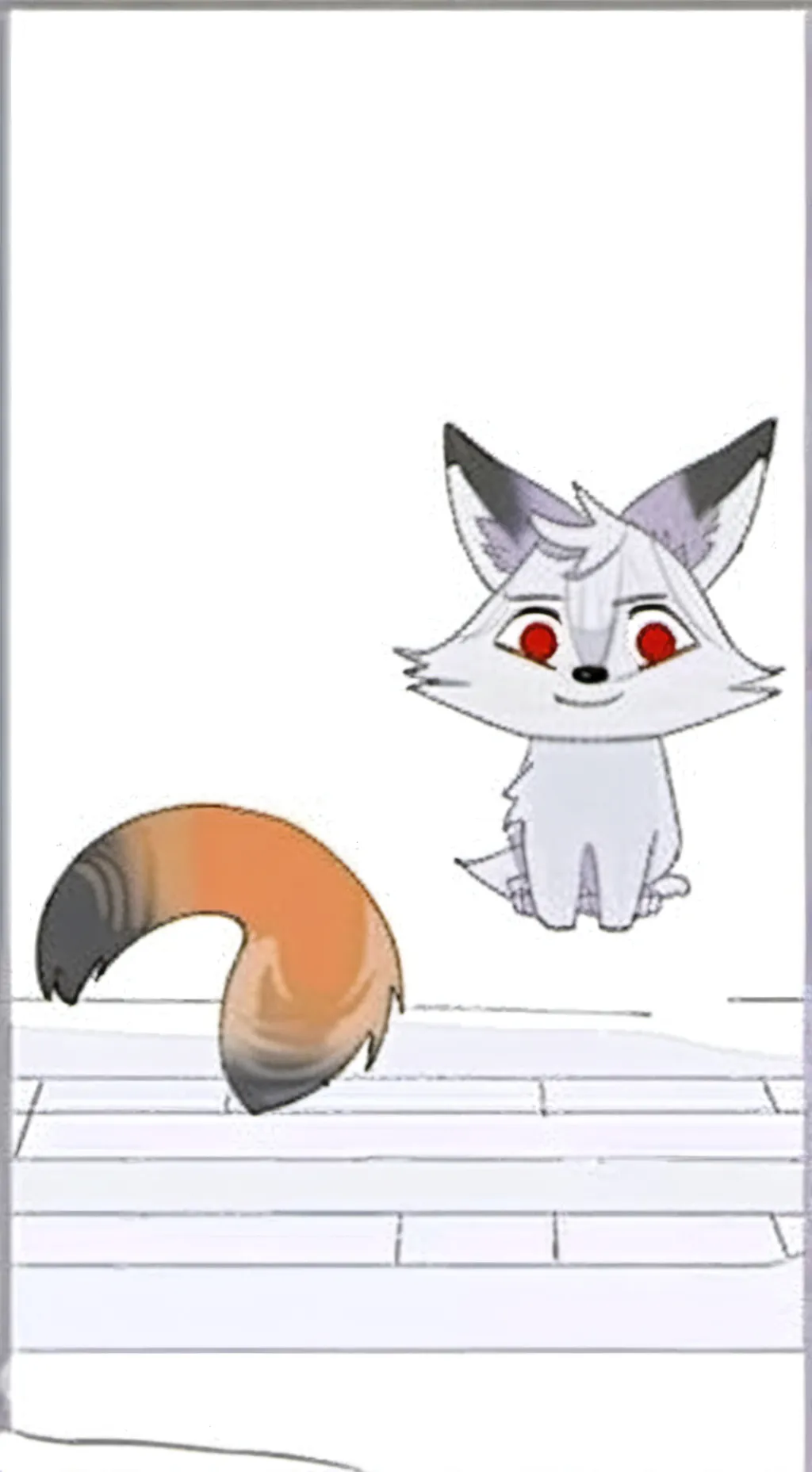ai character: foxi xd background