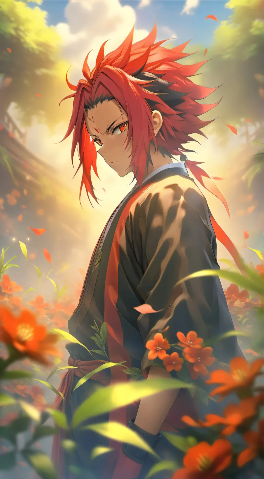 ai character: Kirishima mafia background