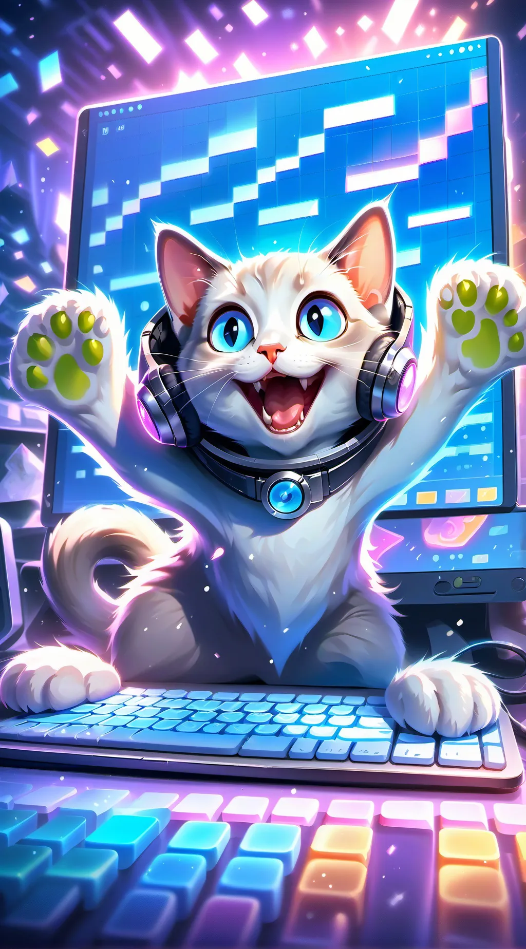 ai character: MiaoBytes background