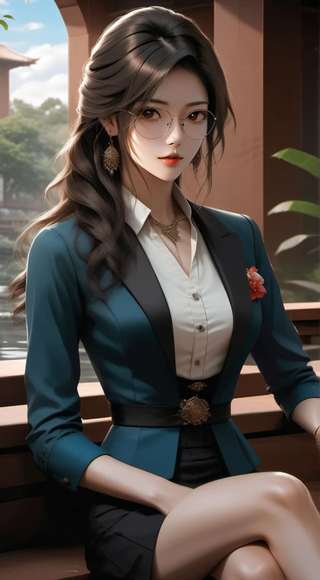 ai character:  Sarah background