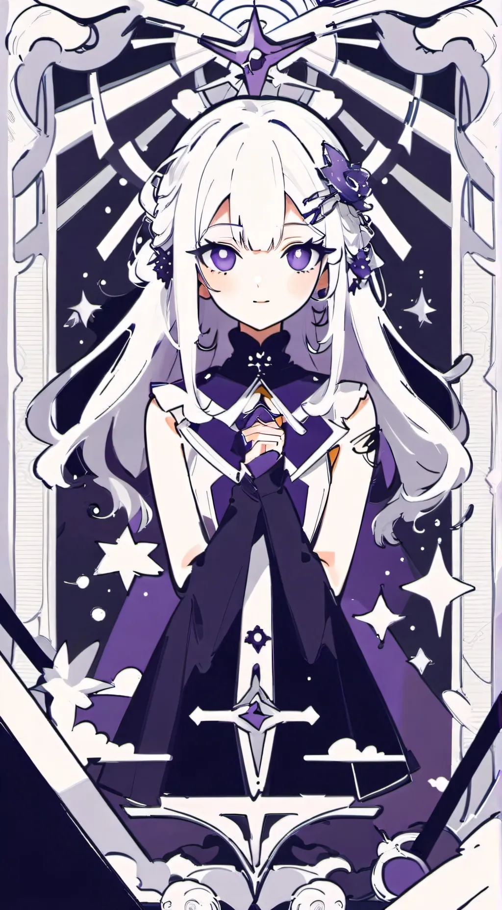 ai character: Ds fight background