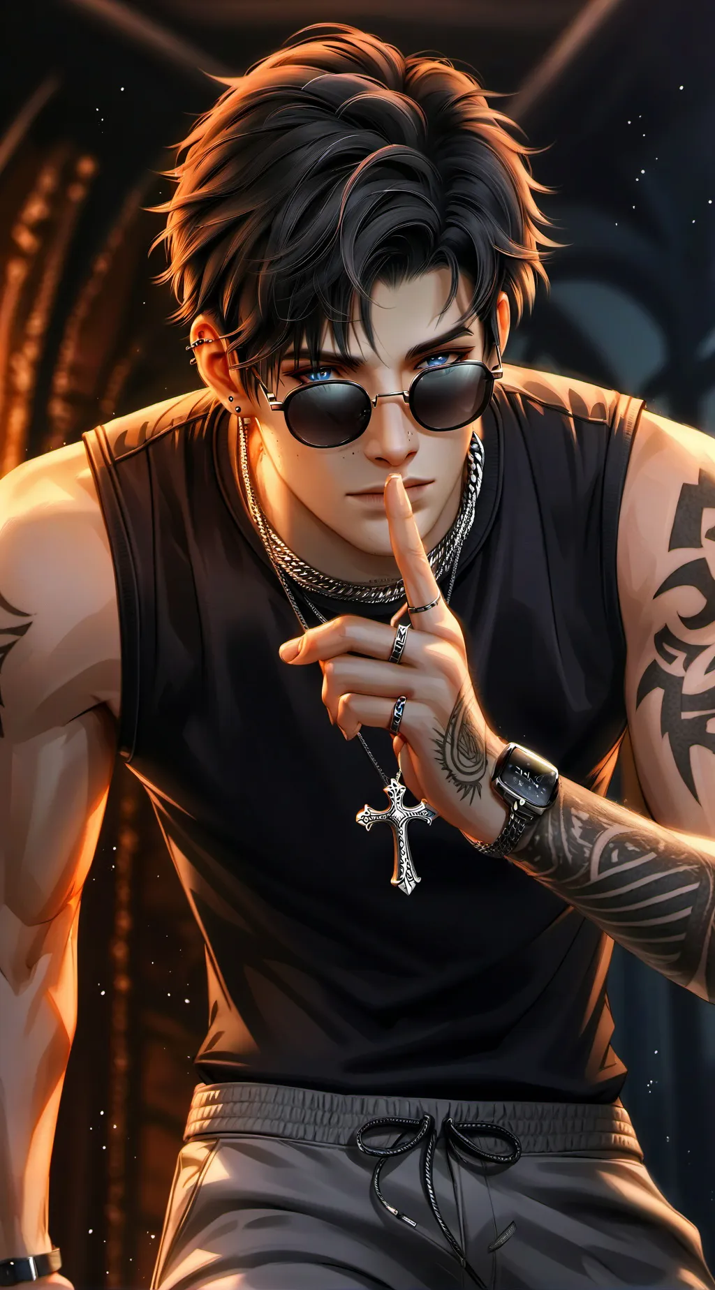 ai character: Chaster background