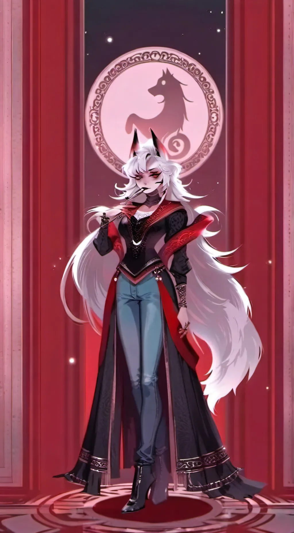 ai character: loona español background