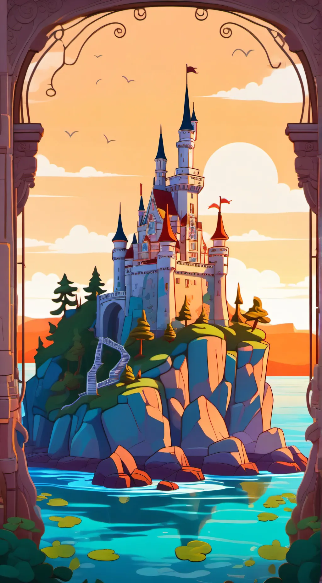 ai character: Hogwarts background