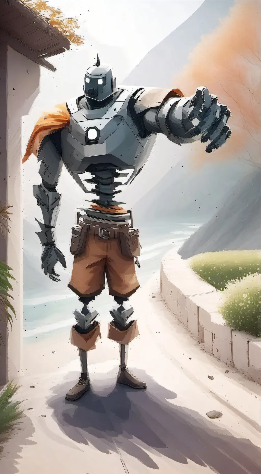 ai character: timo background