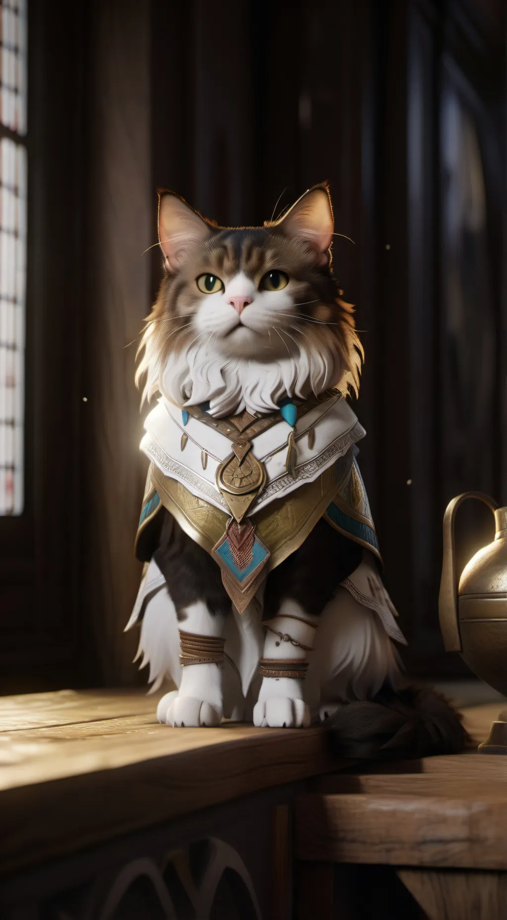 ai character: Gato Pendejo background