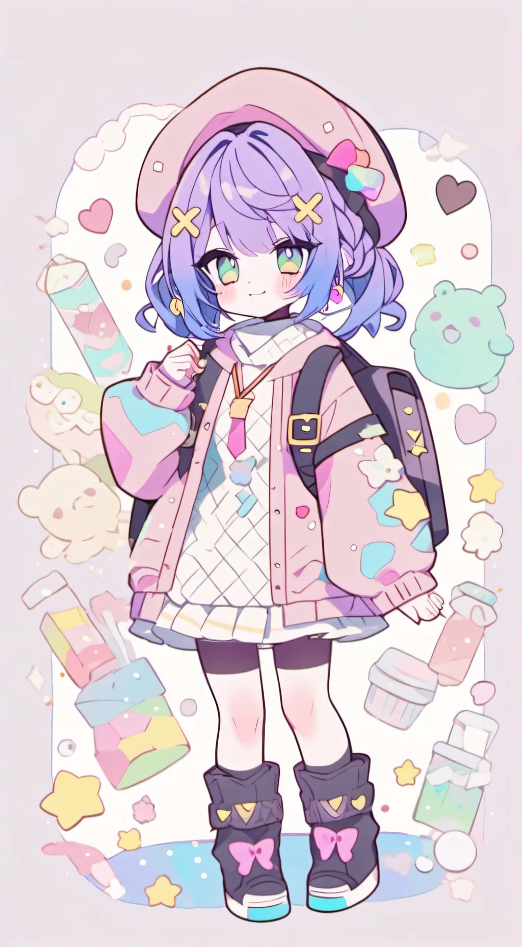 ai character: Roblox gc background