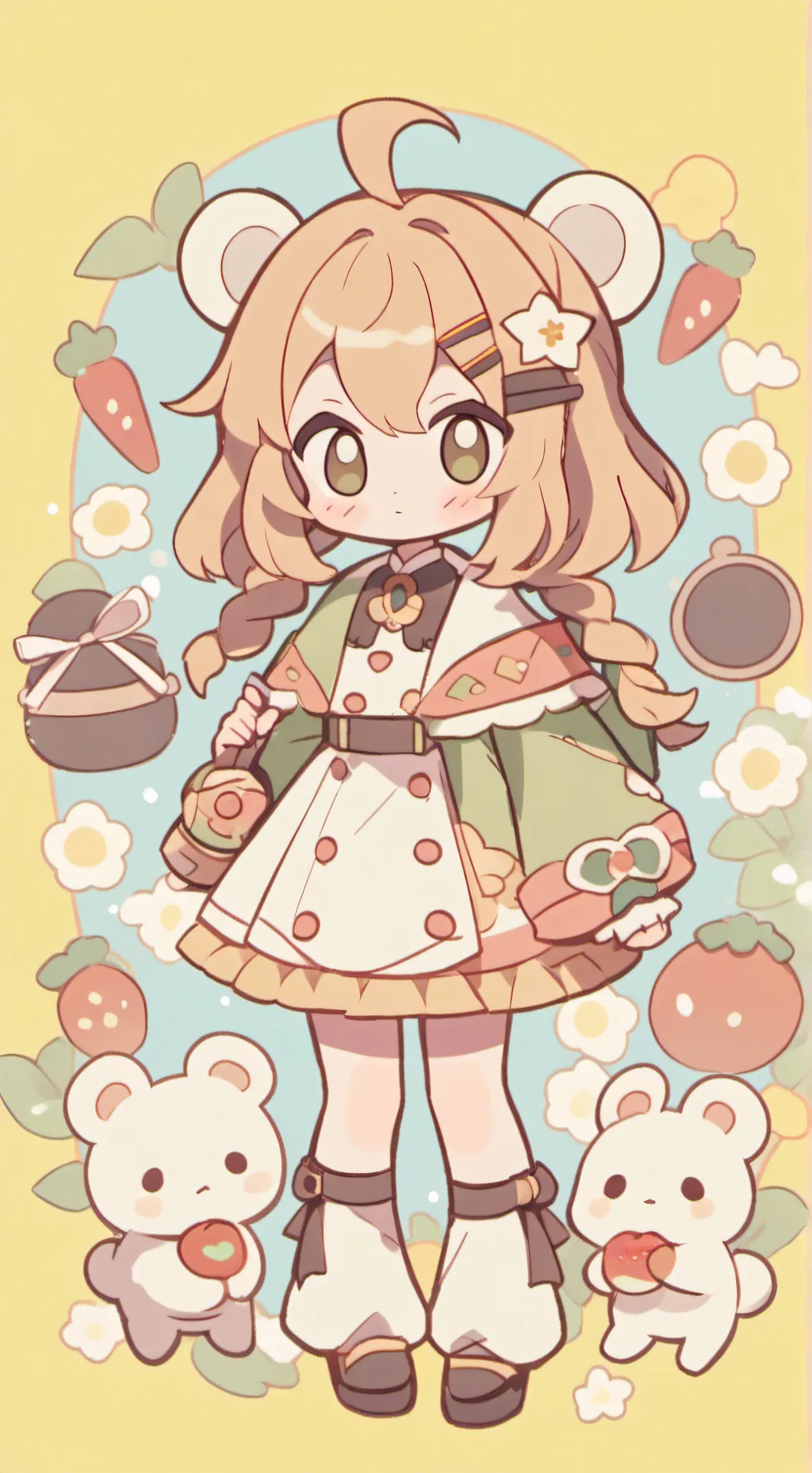 ai character: Luciana  background