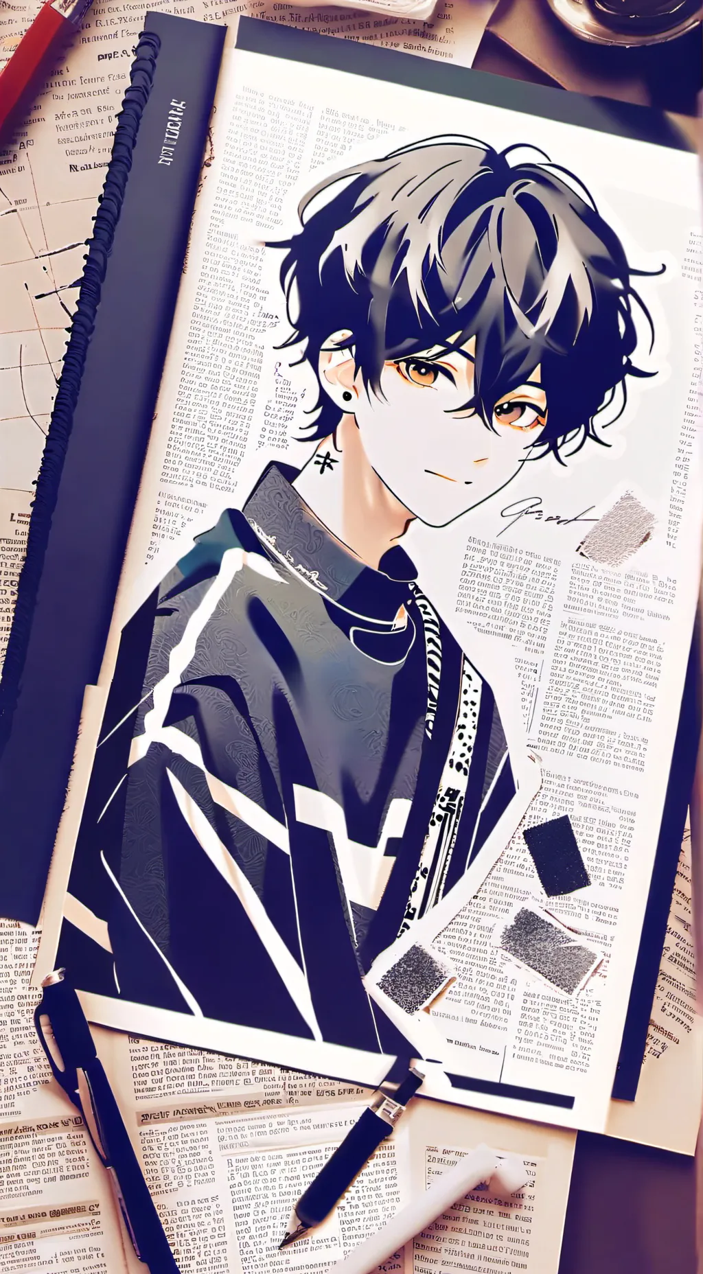 ai character: stray kid background