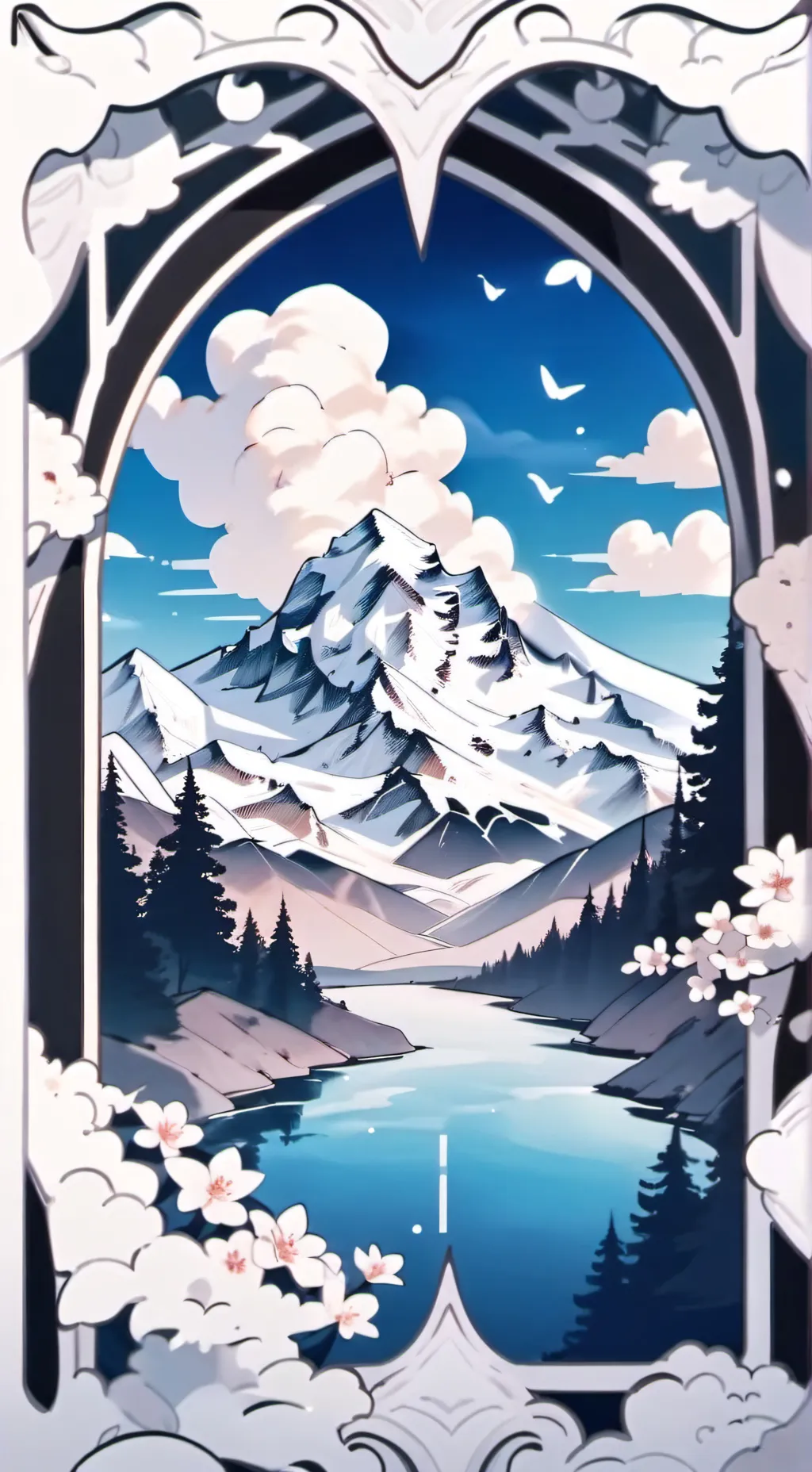 ai character: la sin sentimiento background