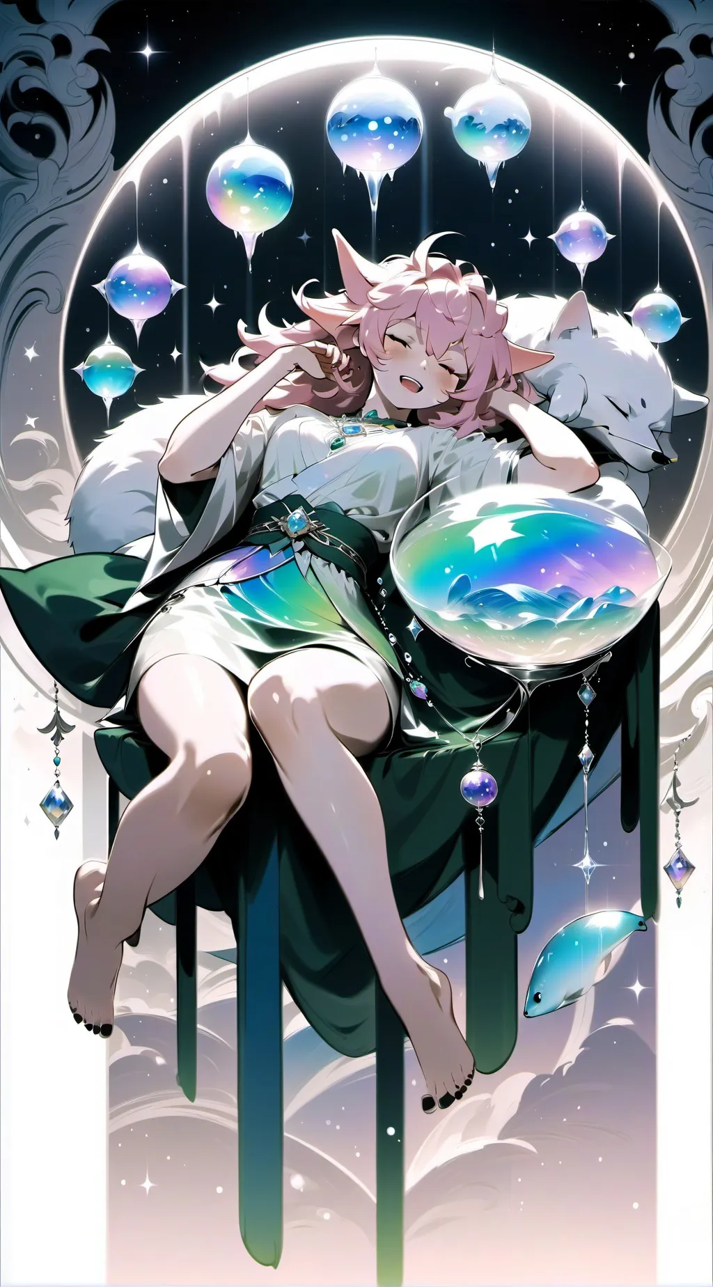 ai character: RAWR background