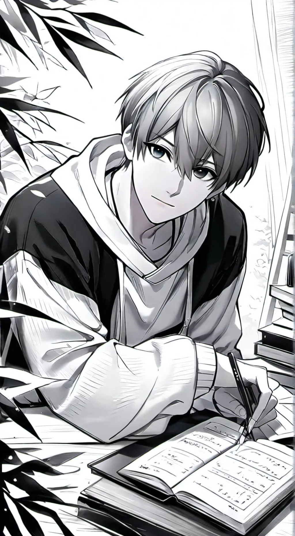 ai character: Nate,John,Mark background